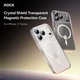 Чехол для iPhone 17 Pro Rock Crystal Magsafe Shield Transparent Magnetic Protection Case Прозрачный - изображение 3