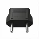 Перехідник (CN / US) на Євро розетку WireLab BX-9120 125V/250V 6A Black (43462) - зображення 2