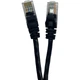 Патч-корд 0.25м UTP cat.5e, CCA, 24AWG, black GEAR (GPC-UTPCCARJ45-0.25B) - изображение 1