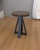 Табурет в стиле лофт EcoLoft Триго DSP-1334-11 Орех Модена - изображение 1