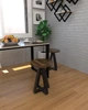 Табурет в стиле лофт EcoLoft Триго DSP-1334-11 Орех Модена - изображение 2