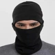 Флисовый унисекс комплект шапка + бафф BiveCold, черный - изображение 3