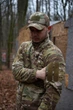 Ветрозащитная флисовая кофта Militex Windblock Tactical mod. 6 Мультикам с 4 карманами (S) - изображение 10
