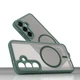 Чохол Lenuo Magnetic для Samsung Galaxy S24 Green - изображение 2