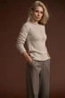 Женский лонгслив 2861 ТМ Triko Bakh 50-52 лен (2861_linen) - изображение 6