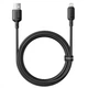 Кабель Baseus Silky Series Fast Charging Lightning 2.4A (2m) black - изображение 2