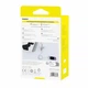 Кабель Baseus Silky Series Fast Charging Lightning 2.4A (1m) white - зображення 3