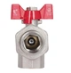 Кран кульовий "Американка" Thermo Alliance Standart 3/4" ВЗ кутовий, PN40, метелик SD222W20 - зображення 4