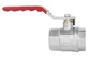 Кран кульовий Thermo Alliance Standart 1 1/4" ВВ прямий, PN40, важіль SD600NW32PN40 - зображення 2