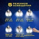 Фонарь Лампа для кемпинга аккумуляторная BL-2029 + SOLAR на солнечной батарее кемпинговый складной фонарь - изображение 9
