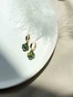 Серьги зеленые 5401 - изображение 9