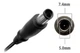 Блок питания для ноутбука HP 90W 19V 4.74A 7.4*5.0mm pin с кабелем питания (00-00006750) - изображение 2