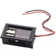 Індикатор заряду акумулятора, вольтметр 12В, 2xUSB, LED-дисплей, для авто та мотоцикла - изображение 3