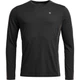 Термофутболка чоловіча анатомічна Ortovox 185 Rock'n'Wool Long Sleeve Mns Black Raven M (100084408) - зображення 1