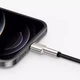 Кабель Baseus Cafule Metal Lightning 2.4A (2m) black CALJK-B01 - изображение 4