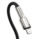 Кабель Baseus Cafule Metal Type-C to Lightning PD 20W 1 м Black (CATLJK-A01) - изображение 6
