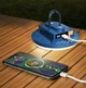 USB LED Лампа кемпинговый фонарь с повербанком (Power bank) на 7200 mAh 3 режима освещения с магнитом - изображение 6