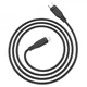Кабель ACEFAST C3-01 Type-C to iP 3A, 30W, TPE, TPE connectors, Black (6974316280804) (14955) - изображение 3
