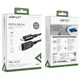 Кабель ACEFAST C6-01 Type-C to iP, 3A, 30W, 1.2m, nylon, zinc connectors, Black (6974316281030) (14668) - изображение 2