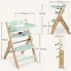 Krzesełko do karmienia Nukido Timo drewniane Zielone (5903890630614) - obraz 5