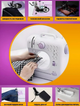 Многофункциональная портативная швейная машинка Machine с педалью 12 в 1 белая - изображение 4