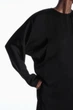 Сукня атласна COS batwing-sleeve satin shift dress 1221599001 38 Чорний - изображение 3