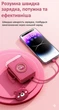 Зовнішній акумулятор Power Bank 20000 mAh 4в1 з вбудованими кабелями (Lightning, Type-C, MicroUSB) та LED-ліхтариком Space Bear Бежевий - изображение 13