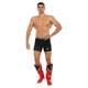 Защита голени и стопы кожаная для единоборств защита для ног Fistrage Fight Gear 7860 размер XL Red-Black - изображение 6