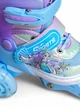 Детские раздвижные ролики для начинающих SP-Sport Fairytale 192 размер 31-34 Light Blue-Violet - изображение 2