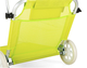 Шезлонг лежак Outtec Sun з дашком жовтий - зображення 5