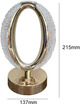 Лампа настільна акумуляторна 3 кольори Crystal Diamond, від USB / Світильник нічник (L) - зображення 9