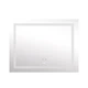 Зеркало Lidz Kubis 1000х800 с LED-подсветкой Touch, с антизапотеванием, с диммером, рег. яркости LD78LF61410080 - изображение 3