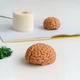 Пищевая силиконовая форма "Мозг 3D", 8×6×5,5 см | Для мусса, желе, шоколада, десертов - изображение 1