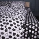 Простынь MirSon Бязь 17-0673 Monochrome Meows 150 х 220 см (2200010184457) - изображение 1
