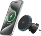 Автодержатель для телефона с беспроводной зарядкой Proove Graphite Circle Qi2 15W Black (630200001) - изображение 3