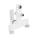 Змішувач для ванни Qtap Gemini (з душовим гарнітуром) QTGEM259CRW45683 Chrome/White - изображение 5
