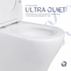 Унітаз підлоговий Qtap Virgo Ultra Quiet безобідковий з сидінням - зображення 5