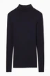 Гольф жіночий COS merino wool turtleneck top 0989040061 М Синій - зображення 5