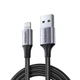 Кабель UGREEN US199 USB 2.0 AM to Lightning M 1m 2.4A Black (60156) - зображення 1
