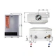 Колонка газова димохідна Thermo Alliance JSG20-10ETP18 10 л Silver - зображення 2