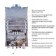 Газовая колонка дымоходная Thermo Alliance JSD20-10GD 10 л панель стеклянная Black - изображение 6