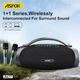Bluetooth колонка Aspor A677 (300W)- черный - изображение 2