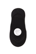 Шкарпетки слідки жіночі з перфорацією Giulia WF1 BALLERINA COMFORT [WFP/SkR-cl] 36/40 Black-black, тонкі, дихаючі - зображення 5