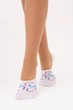 Классические женские подследники Giulia WF1 FASHION SET 2404 36/40 White-white, носки кроткие - изображение 5