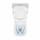 Унітаз-компакт Qtap Quadro безободковий з сидінням Soft-close QT24221215AW - зображення 6