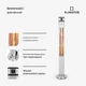 Инфракрасный обогреватель Blumfeldt Heat Guru 2000 Вт (10033692) - изображение 4