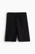 Шорты H&M 711582 черный M - изображение 1