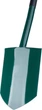 Лопата металева Kadax Seyssel 18 x 118 см Зелена (K1232) - зображення 5