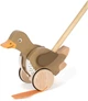 Zabawka do ciągnięcia na sznurku Small Foot Kaczka z ruchomą głową drewniana 5420051 (4020972124937) - obraz 4
