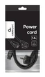 Кабель живлення Cablexpert PC-186-ML12 CEE7/17-C5 VDE 1.8 м - изображение 4